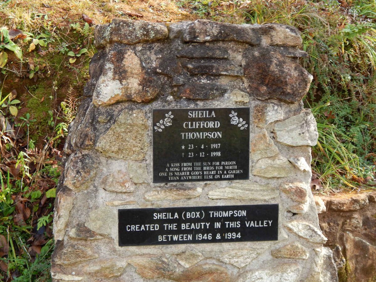 THOMPSON Sheila nee CLIFFORD 1917-1998