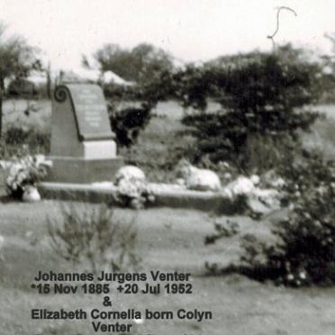 VENTER Johannes Jurgens 1885-1952