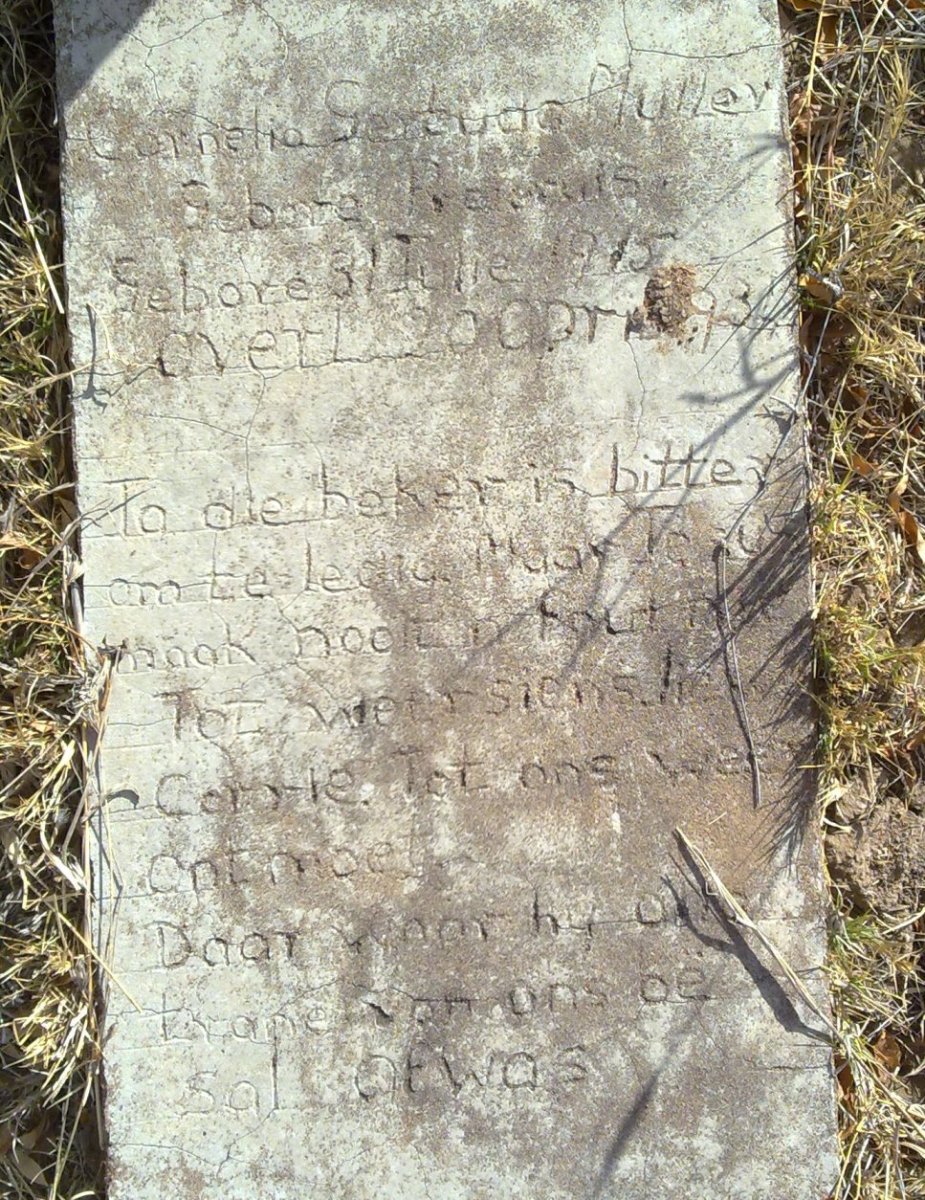 MULLER Cornelia Gertruida nee PRETORIUS 1915-1934