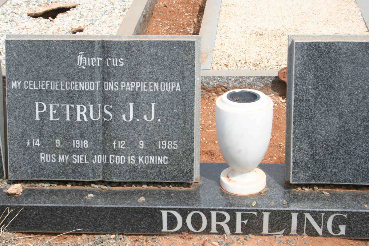 DORFLING Petrus J.J. 1918-1985
