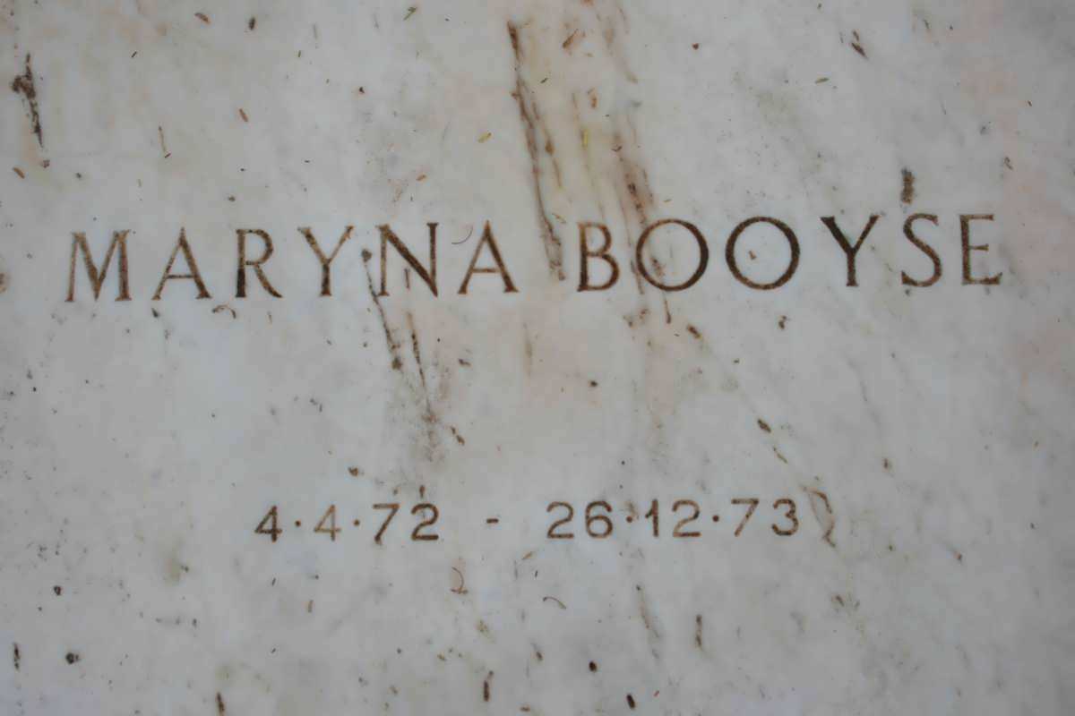 BOOYSE Maryna 1972-1973