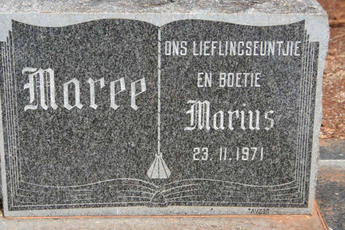 MAREE Marius -1971