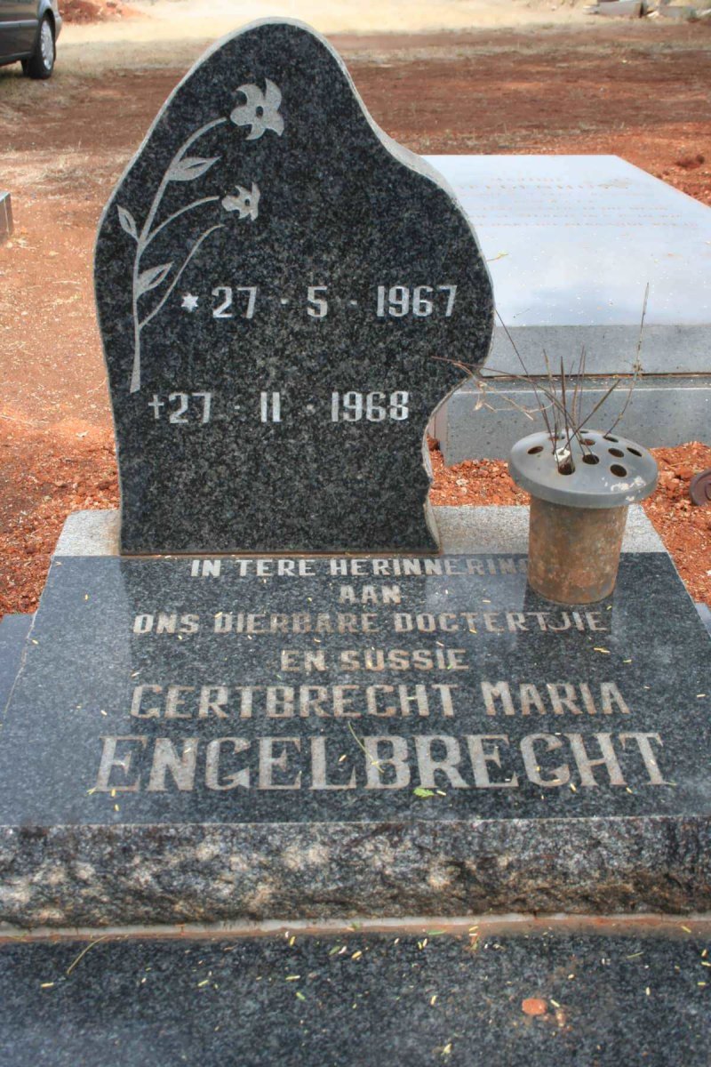 ENGELBRECHT Gertbrecht Maria 1967-1968