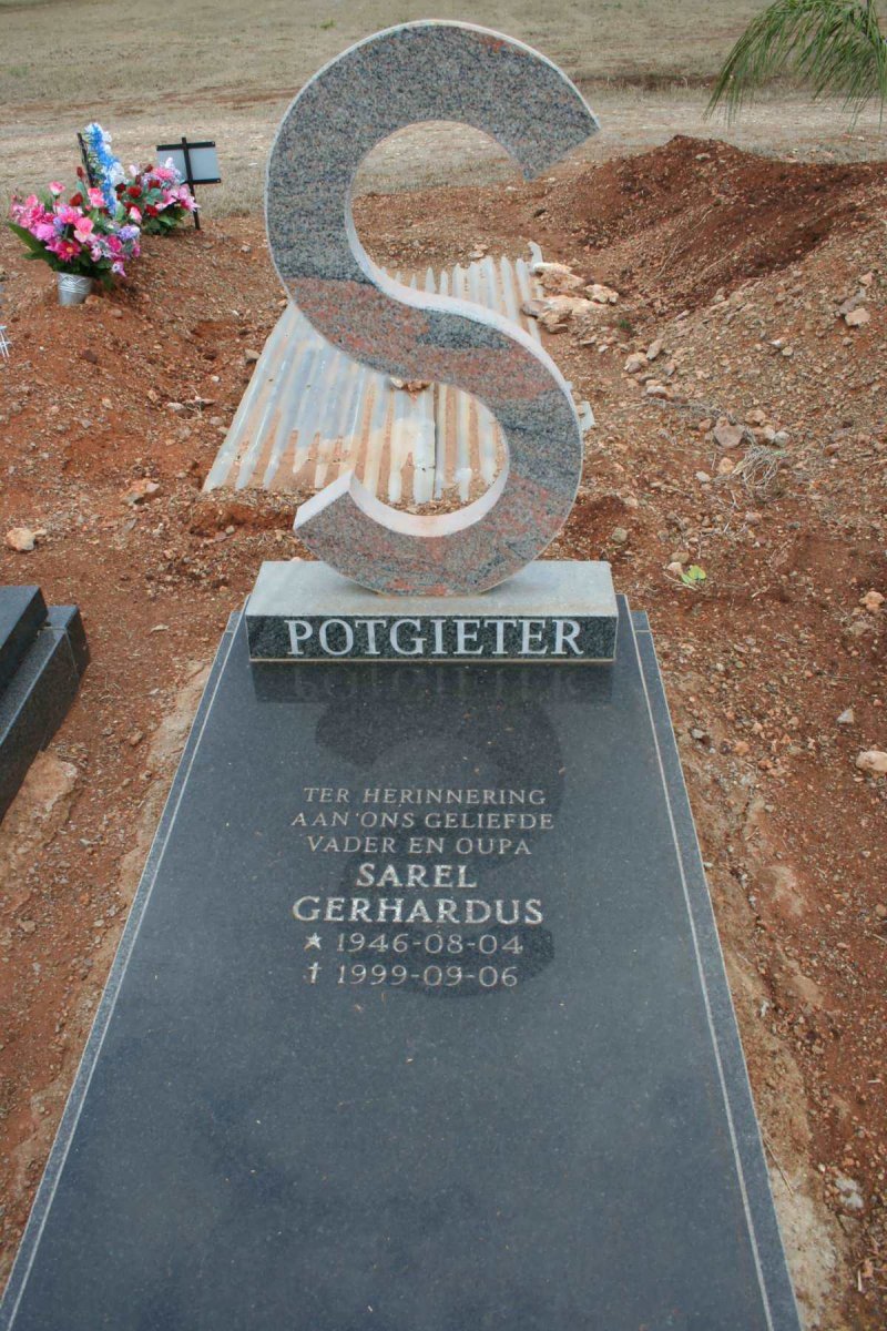 POTGIETER Sarel Gerhardus 1946-1999