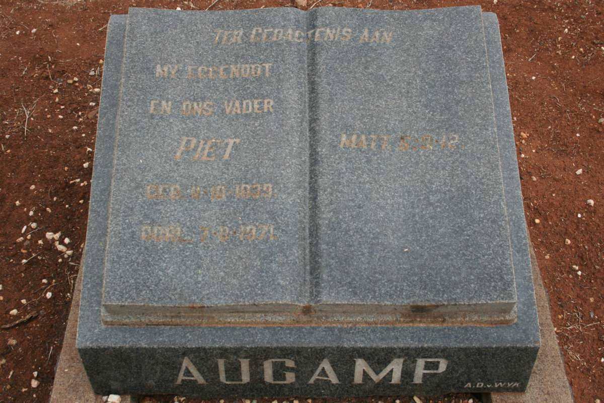 AUCAMP Piet 1909-1971