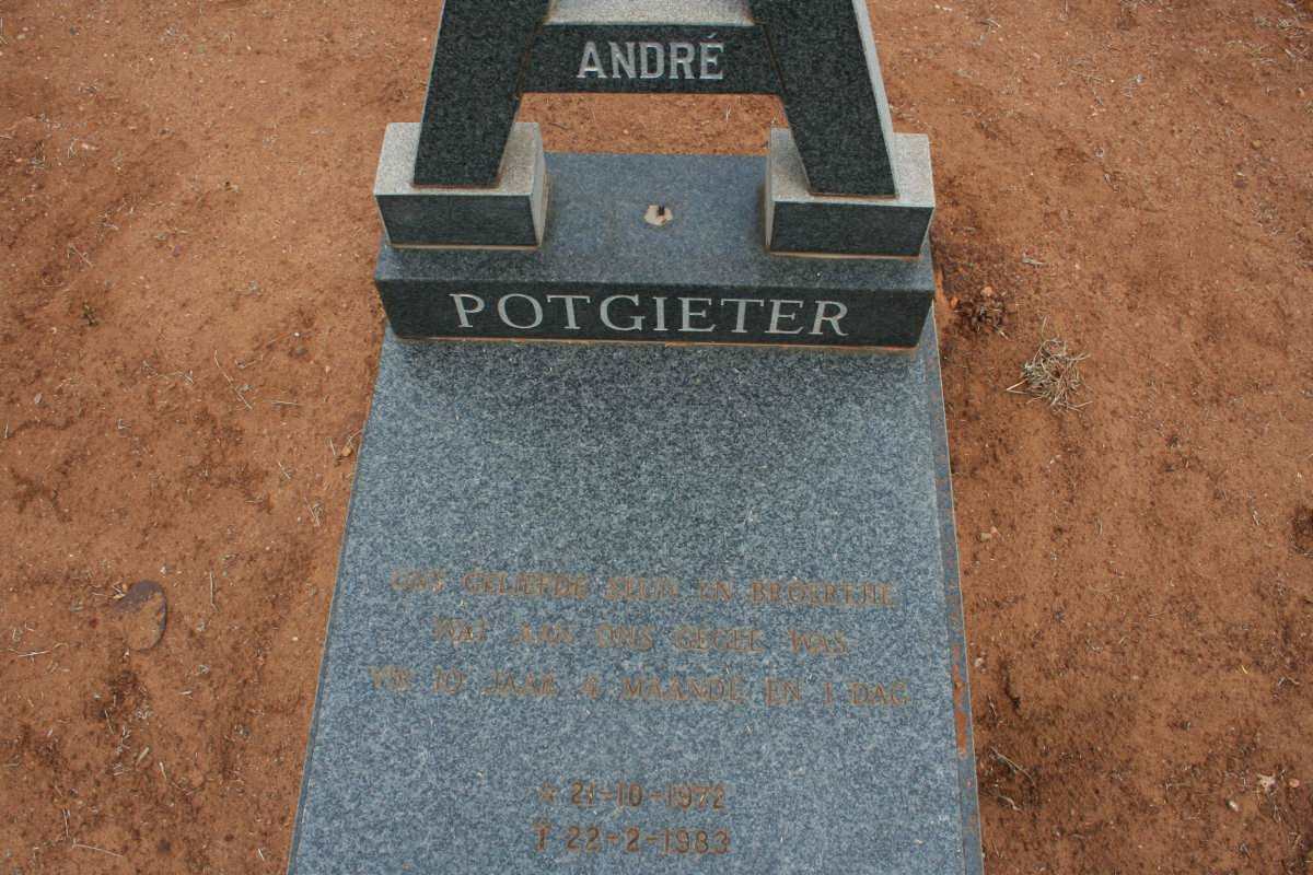 POTGIETER André 1972-1983
