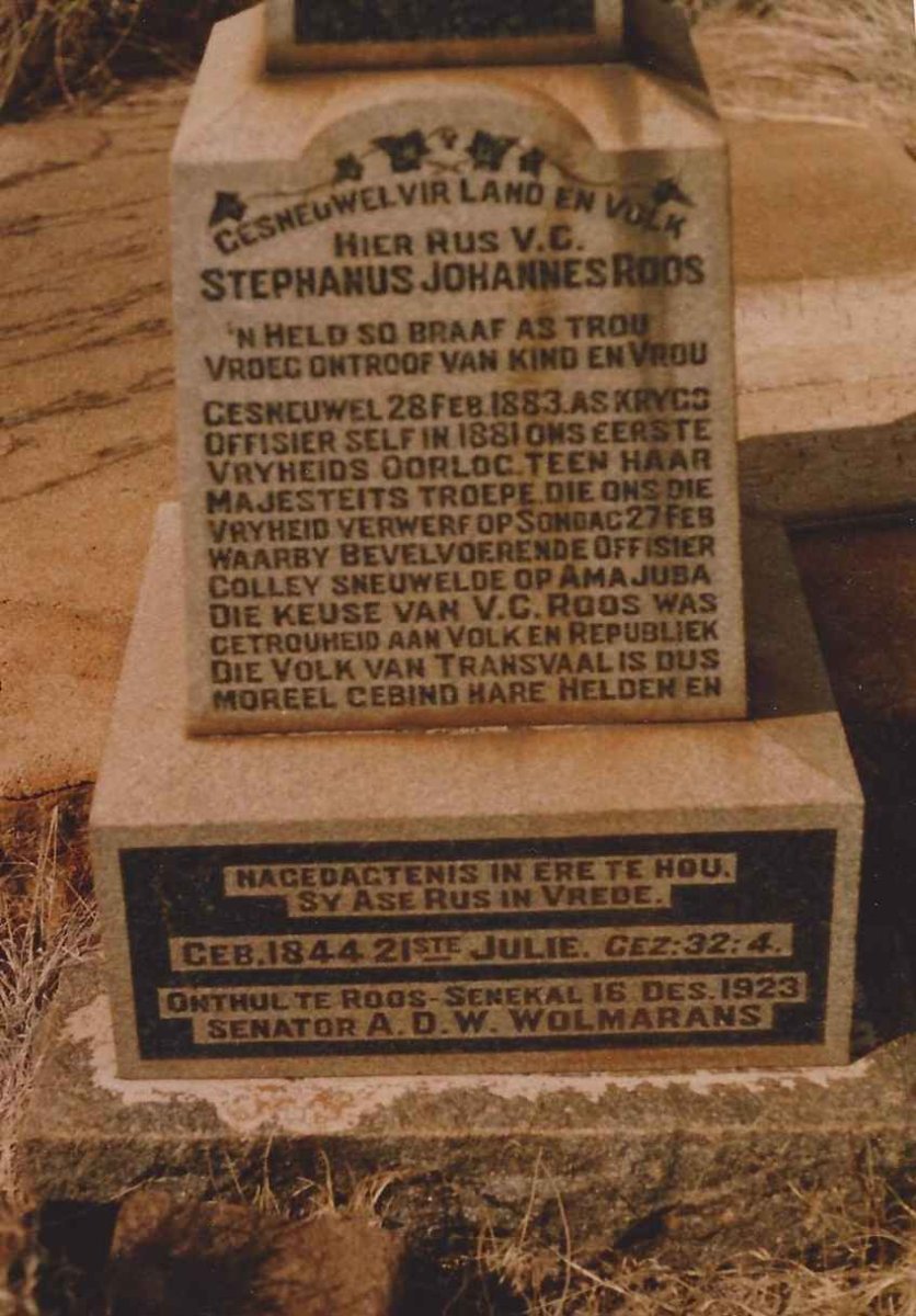 ROOS Stephanus Johannes 1844-1883