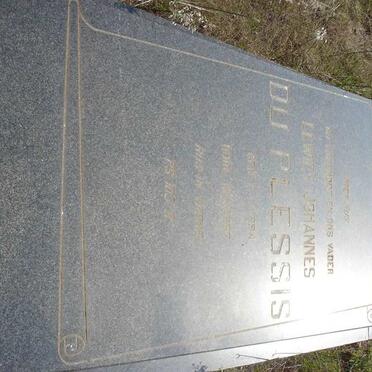 PLESSIS Lewies Johannes, du 1894-1967