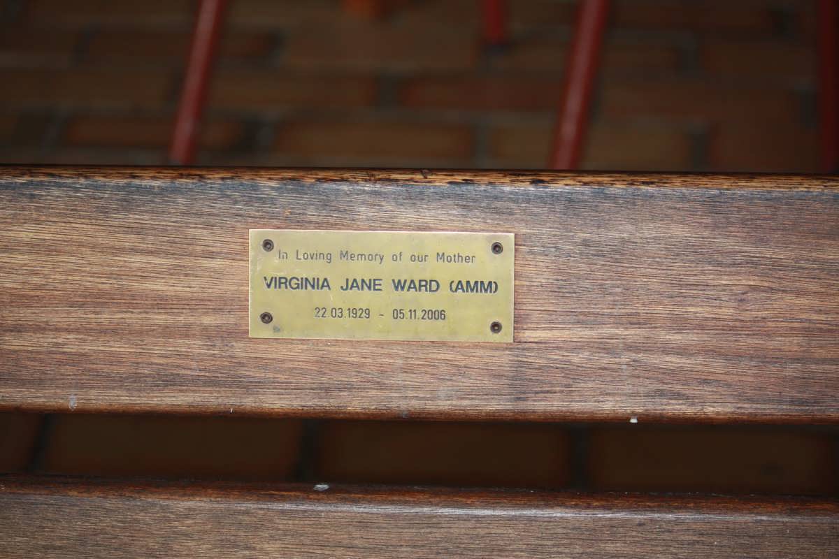 WARD Virginia Jane 1929-2006