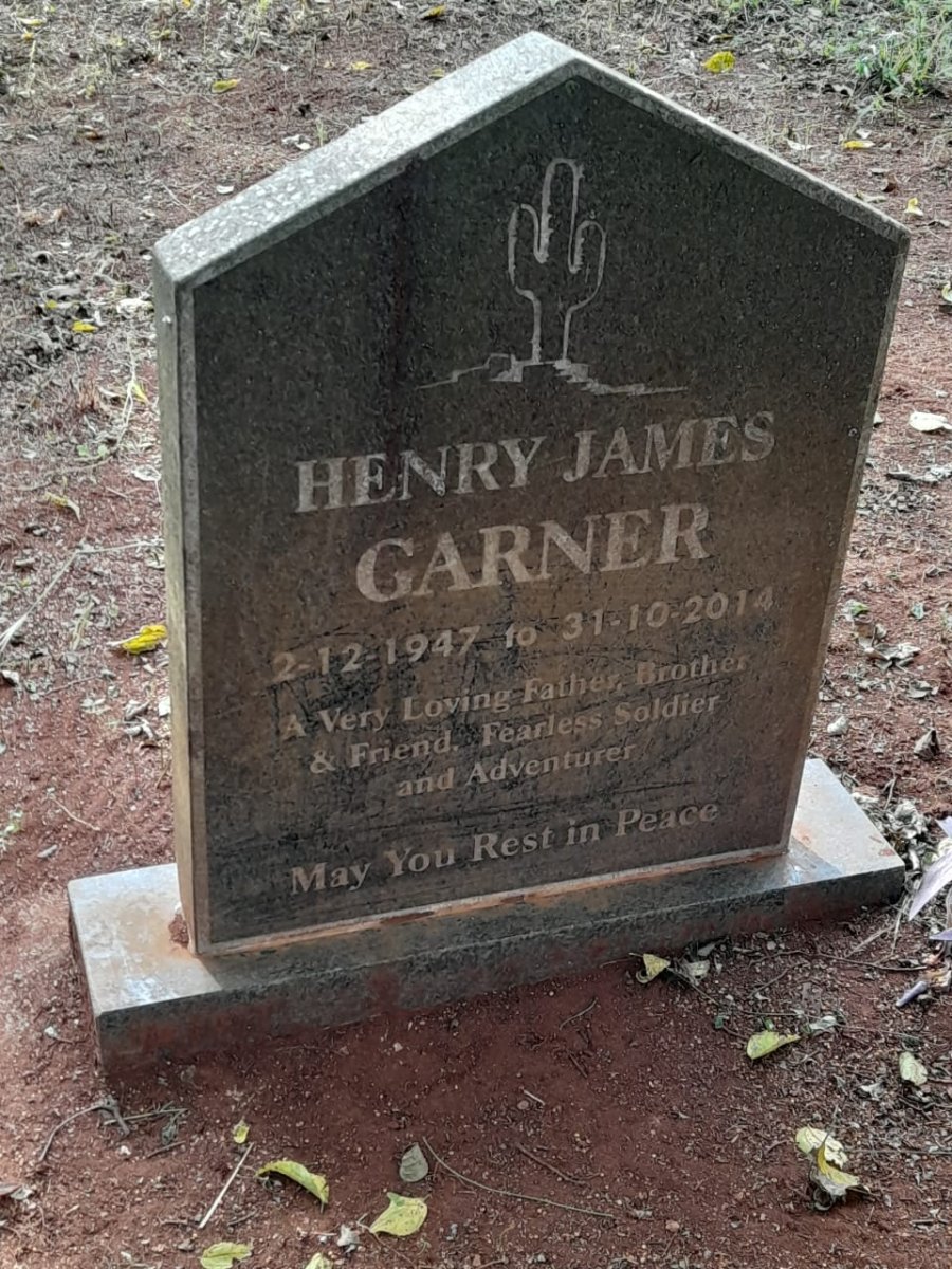 GARNER Henry James 1947-2014