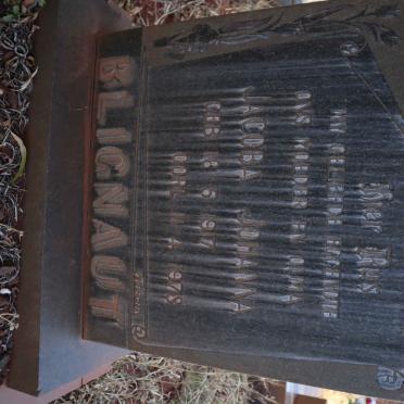 BLIGNAUT Jacoba Johanna 1917-1978