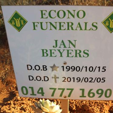 BEYERS Jan 1990-2019