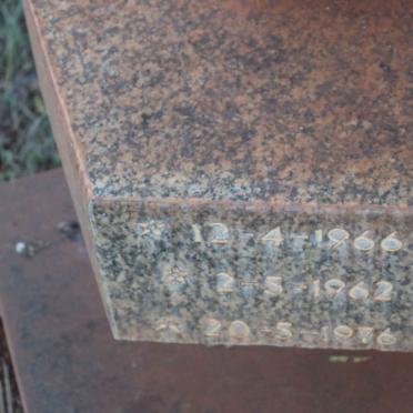 CRONJE Dirk Cornelius 1922-1986 :: CRONJE Cornelius 1966-1967 :: CRONJE  Elizabeth 1962-1970 :: CRONJE Johannes 1976-1978