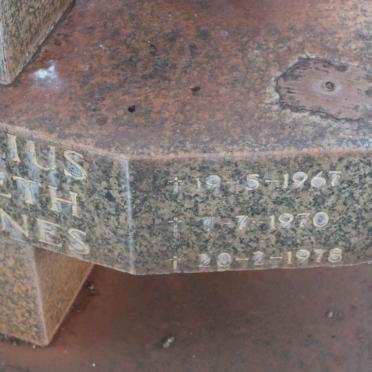 CRONJE Dirk Cornelius 1922-1986 :: CRONJE Cornelius 1966-1967 :: CRONJE  Elizabeth 1962-1970 :: CRONJE Johannes 1976-1978