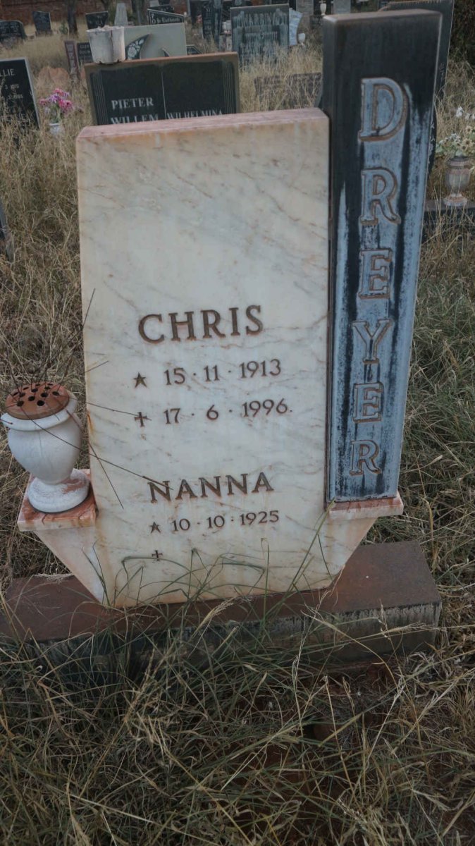 DREYER Chris 1913-1996 :: DREYER Nanna 1925-