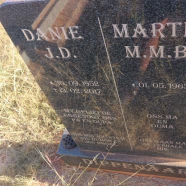 DIPPENAAR Danie J.D. 1952-2017 &amp; Martie M.M.B. 1963-