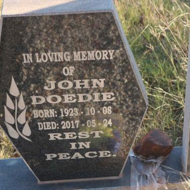 FISHER John Doedie 1923-2017