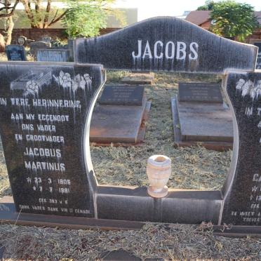 JACOBS Jacobus Martinus 1905-1981 &amp; Helena Anna Catharina 1912-2005