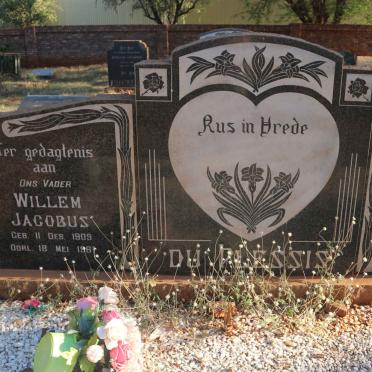 PLESSIS Willem Jacobus, du 1909-1967 &amp; Engela Elizabeth 1915-1967