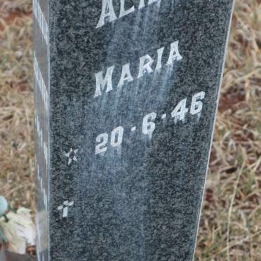 PELSER Marthinus Johannes 1949-1990 &amp; Alida Maria 1946-