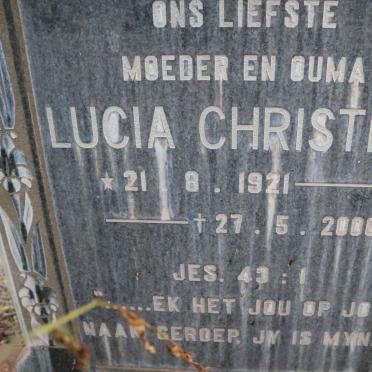 PRINSLOO Lucia Christina 1921-2006