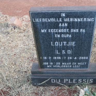 PLESSIS L.S.D., du 1935-2000