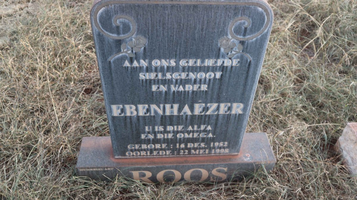 ROOS Ebenhaezer 1952-1998