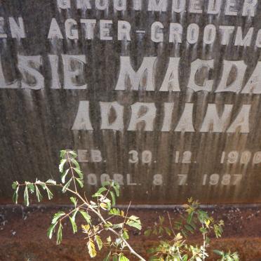 RICHTER Gabriel Johannes Petrus 1891-1963 &amp; Elsie Magdalena Adriana 1900-1987