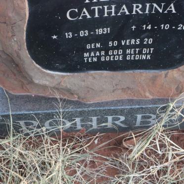 ROHRBECK Albert Gustav 1927-1998 &amp; Helena Catharina 1931-2009