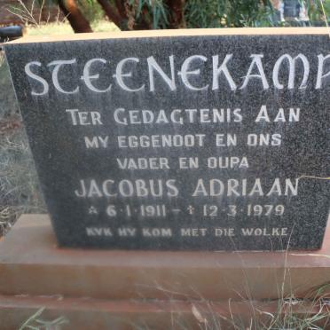 STEENEKAMP Jacobus Adriaan 1911-1979