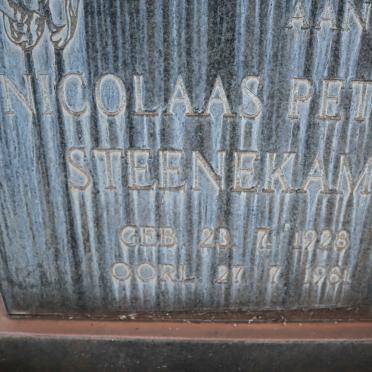 STEENEKAMP Nicolaas Petrus 1928-1961