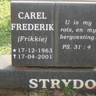 STRYDOM Carel Frederik 1963-2001