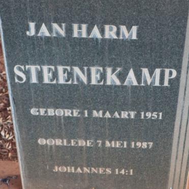 STEENEKAMP Jan Harm 1951-1987