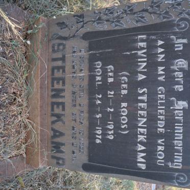STEENEKAMP Levina nee ROOS 1939-1976