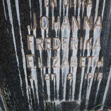 SCHOEMAN Willem Adriaan Jacobus 1913-1975 &amp; Johanna Frederika Elizabeth 1913-