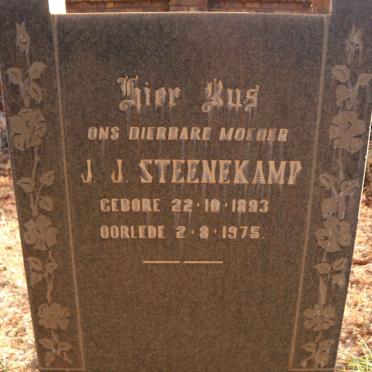 STEENEKAMP J.J. 1893-1975