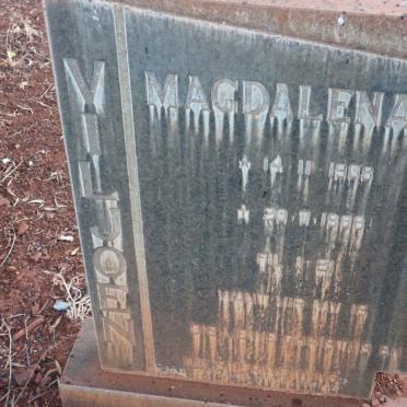 VILJOEN Magdalena C. 1908-1988
