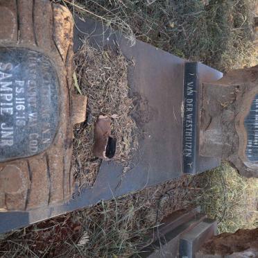 WESTHUIZEN Sampie, van der 1934-1976 :: VAN DER WESTHUIZEN Sampie 1970-1990