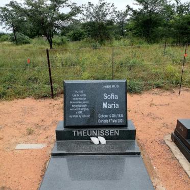THEUNISSEN Sofia Maria 1935-2021
