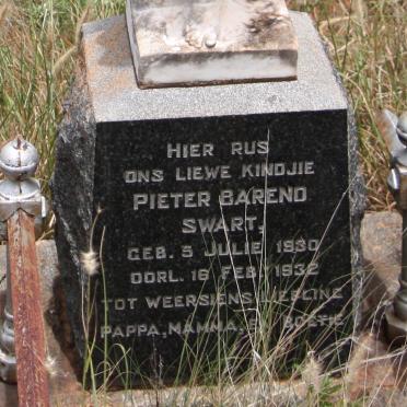 SWART Pieter Barend 1930-1932