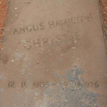 CHRISTIE Angus Hamilton 1905-1976