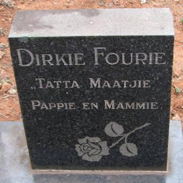 FOURIE Dirkie