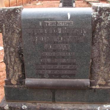 JORDAAN Frederik Johannes 1909-1952