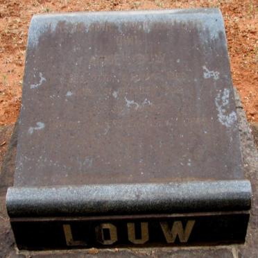 LOUW Anna nee OTTO ?-1962