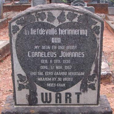 SWART Corneleus Johannes 1930-1957