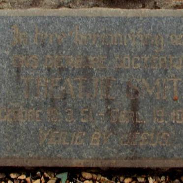 SMIT Theatjie 1951-1951