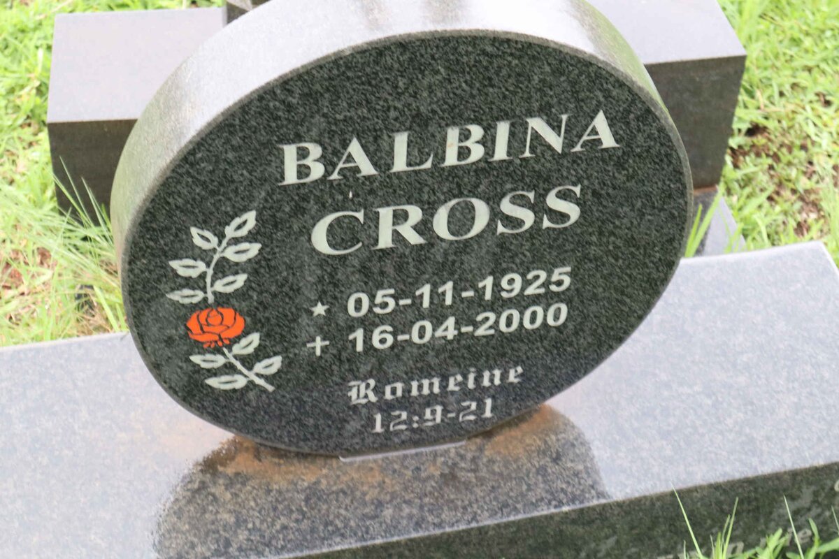 CROSS Balbina 1925-2000