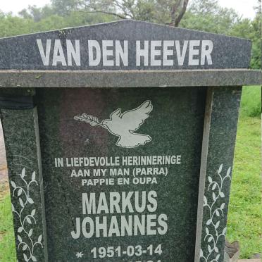 HEEVER Markus Johannes, van den 1951-2017