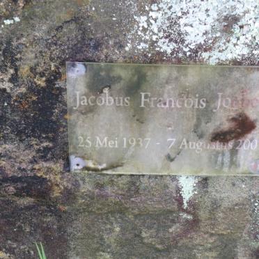 JOUBERT Jacobus Francois 1937-2007