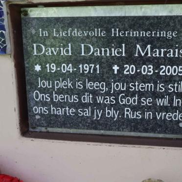 MARAIS David Daniel 1971-2005